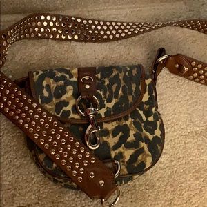 Rebecca Minkoff Crossbody leopard bag